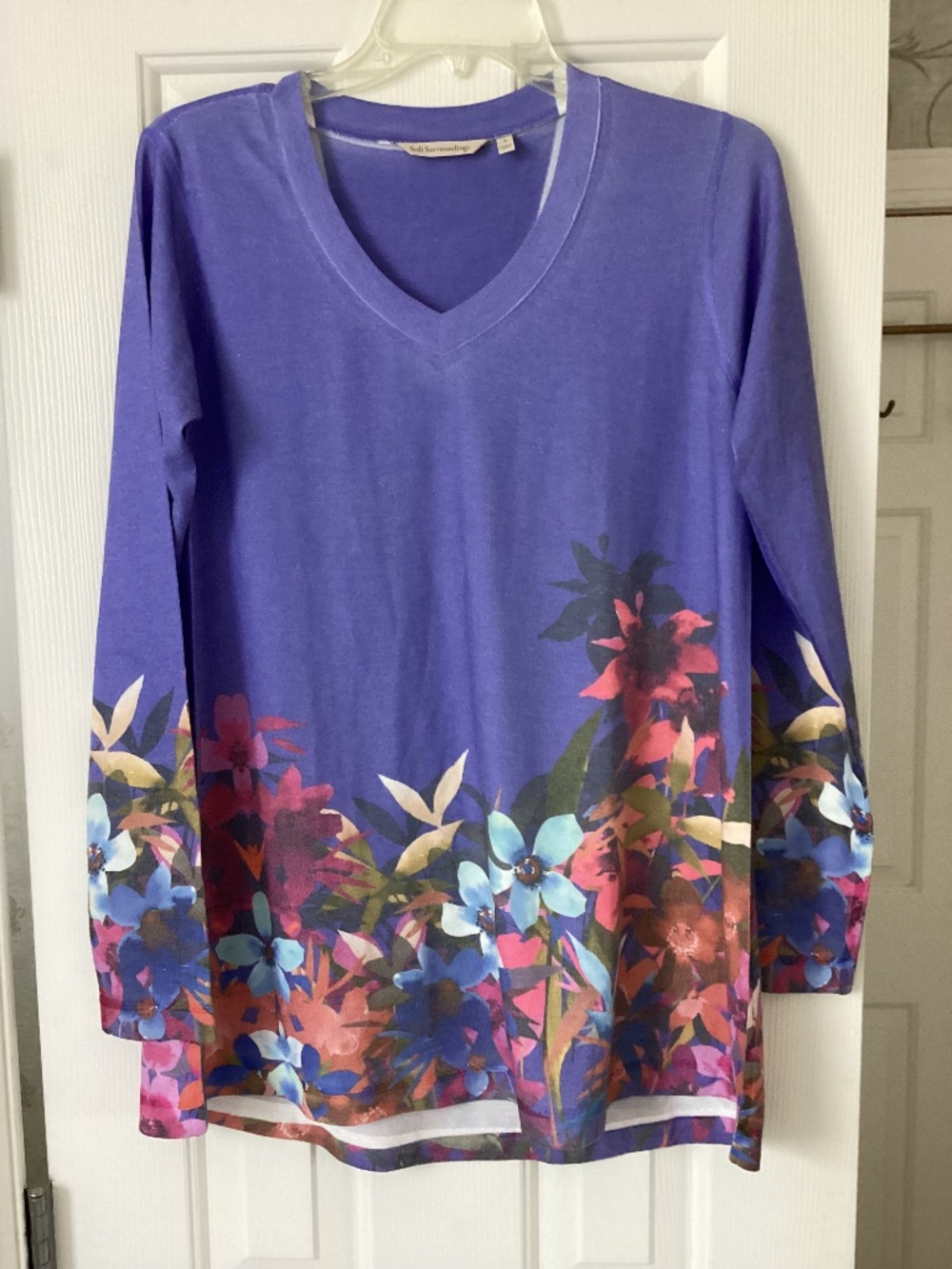 Soft Surroundings knit top size small